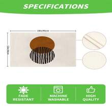 1 Stück/4 Stücke/6 Stücke Tischset für die tägliche Dekoration, Tischsets aus Leinen in gedeckten Farben, schmutzabweisende Tischsets, geeignet für Zuhause, Esszimmer und Restaurant, Tischdekoration, Heimtextilien