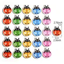 A Colorful Box With 52pcs Ladybug Letter Matching, Helping Ladybugs Find Their "Other Half", Decompression Game, Insect Letter Recognition Matching, Suitable For Christmas, Spring, Valentine's Day, Easter Gifts!