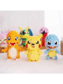 pokemon Small Particle Creative Building Blocks, Suitable For Bedroom Decor, Desktop Ornament, Planter, Birthday Gift, New Year's Gift, Gift For Women/Girlfriend, Study/Office Desk Accessory, Gift For College Students