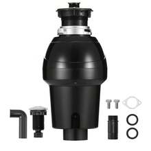 Garbage Disposal, 1HP 3270RPM Continuous Feed Food Waste Disposer, EZ Connect Food Waste Grinding System With Sound Reduction, Power Cord & Splash Guard For Kitchen Sinks - US A Type Plug(110-127V) - View 8