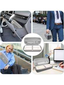 Hard Portable Printer Case Compatible With Aixiqee Portable Wireless Printer A80/Gutherren Portable-Printer A81/Minzhi Portable Thermal Printer A80,Shockproof Scratch Resistant(Case Only) - Grey - View 6