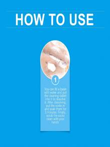 12 piezas/5g Pastillas efervescentes de limpieza para calcetines, limpian suavemente las manchas y olores rebeldes, mantienen los calcetines frescos