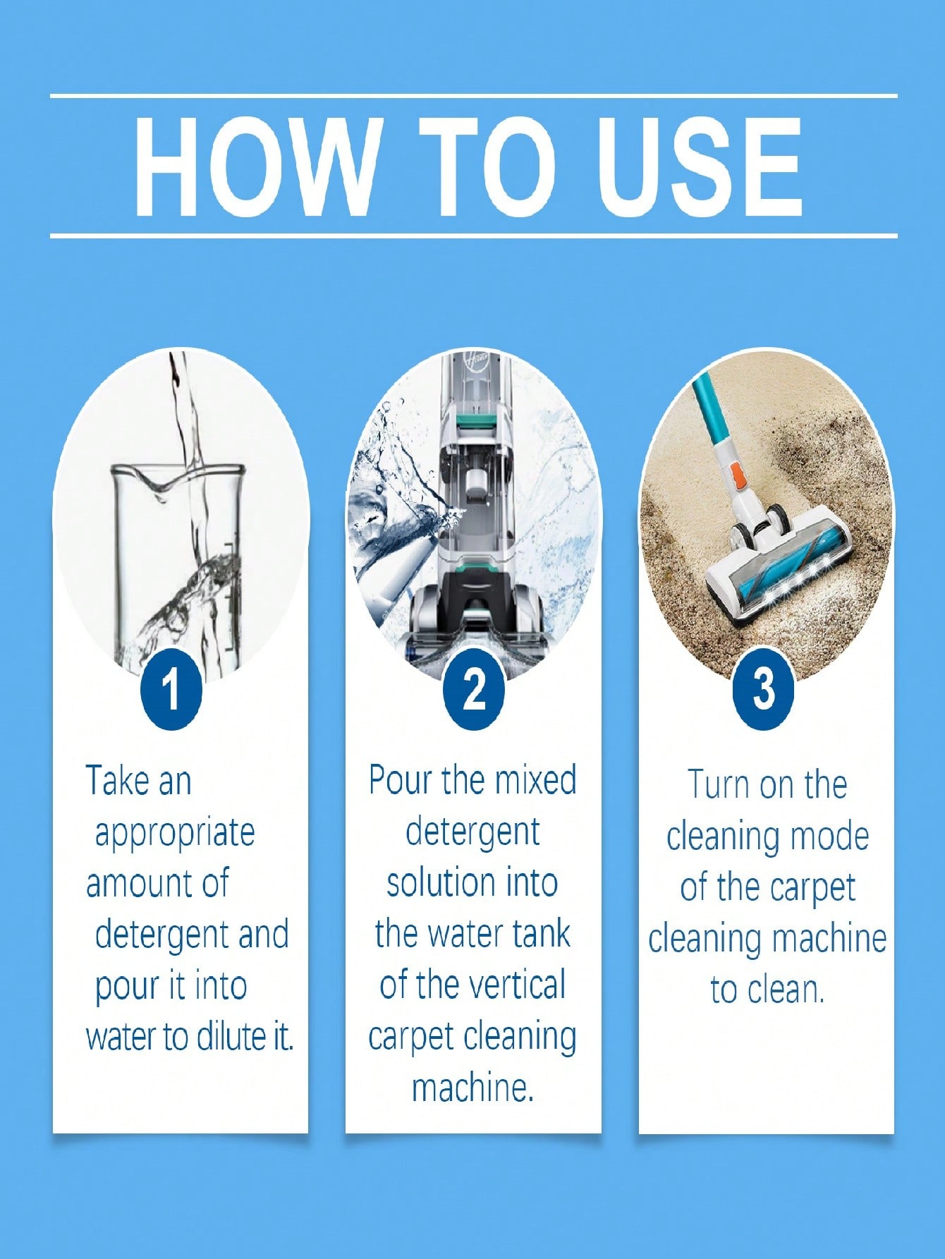 منظف السجاد 120 مل لإزالة البقع بفعالية من السجاد...