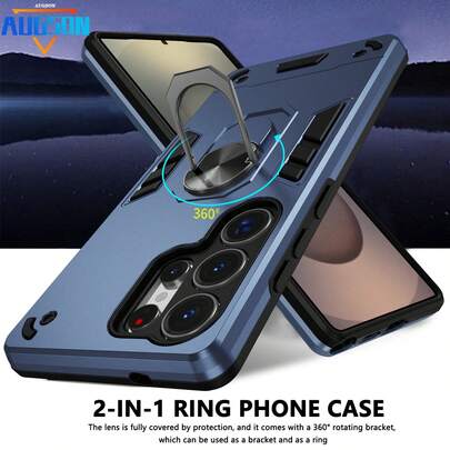 360° 可旋转支架手机壳 + 磁铁 + 支架系列，高品质工艺，全套手机壳，兼容 Apple 11/12/13/14/15 Pro Max、Galaxy A/M/S/Z、OPPO、Vivo、Redmi Note、Moto G、Infinix、POCO、CAMON、SMART 系列防水防震防摔防刮