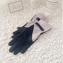 New Style Mid-Length Women's Outdoor Cycling Gloves, Touchscreen Friendly, Loose Fit, Thin For Summer Use