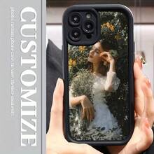 1个定制【定制设计】手机壳，兼容苹果16/15/14/13 Plus/Pro/Max/Pro，液体防震保护套，适合作为生日/节日礼物送给家人/朋友/情侣，时尚、多彩、复古、可爱、简约、趣味、定制、个性化、独特、个性化，是送给他的理想礼物，也是送给她的理想礼物，适合送给男朋友、女朋友、家人、朋友、祖父母、情侣，适合周年纪念日、生日，季节精选，2025手机壳