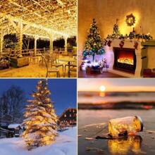 FACHOI Solar Firework Garden Lights – 420 LED, Solar-Powered, 8 Lighting Modes, Waterproof Landscape Decoration, Festive Ground Stake Light For Patio, Walkway, Party, Wedding