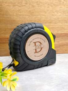 Personalized Measuring Tape, Engraved Ruler, Gift For Men, Grandfather, Father's Day Gift, Customized Ruler For Dad, Back To School, School Supplies, Office Supplies, Teacher Gift, College Supplies, Coworker Gift, Classroom Supplies, Unique Gift - Multicolor - View 3