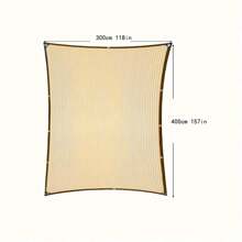 Tissu d'ombre jaune, store solaire durable, maille pare-soleil d'extérieur avec œillets, toile d'ombrage, résistant à la chaleur pour villa, piscine, kiosque, cour, jardin, plante, parking, grange, cadeau de Noël