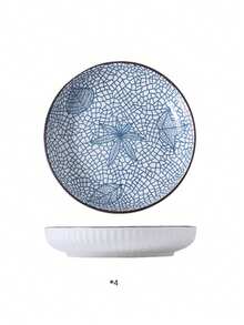 WGROOM 1 cái/4 cái Đĩa ăn bằng gốm, Đồ dùng ăn uống gia đình Phòng ăn Nhà bếp Đĩa bít tết Khay đựng đĩa phương Tây, Đồ trang trí nhà bếp Trang trí nội thất, Dùng cho ngũ cốc, rau, thịt, bánh mì, Thích hợp cho ngoài trời, Đám cưới, Tiệc tùng, Quà tặng, Sinh nhật, Đồ dùng học tập - Nhiều màu - Xem 11