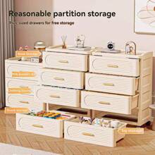 3/4/5/6 Layer Rolling Multi-Purpose Storage Drawer - Large Capacity Single Door Storage Cabinet - Plastic Drawer Storage Rack, Space Saving Kitchen Storage Rack, Used For Storing Snacks, Beverages, Bookshelves, Clothes, Suitable For Kitchen, Living Room, Study Closet, Bathroom