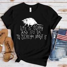 Women T-Shirts - 黑色 - 查看 1