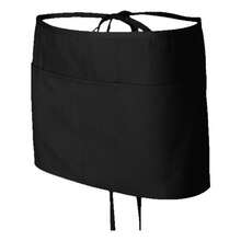 10pcs/5pcs/1pc Customizable Kitchen Short Apron With Multiple Pockets, Suitable For Coffee Shop, Restaurant, Cake Shop, Bakery, Pizza Shop And Household Use