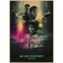 1 pezzo cartellone decorativo in tela da parete moderno con opera d'arte vintage del film Blade Runner 2049, ideale per decorare casa, sala, camera da letto, regalo opzionale con cornice