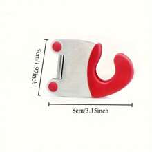 1 pezzo Supporto portautensili da cucina in acciaio inox - molletta classica da fissare al lato della pentola, portacucchiai resistente al calore, contenitore multiuso per riporre gli utensili da cucina, senza alimentazione elettrica, portacucchiai