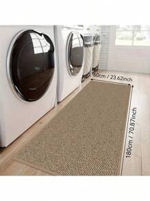 1 Piece Of Sisal-Textured Passageway Rug. It Is Suitable To Be Used As A Carpet In Bedrooms Living Rooms Entrance Hallways And Outdoors. It Is Easy To Clean, Machine Washable And Wear-Resistant. It Can Also Be Used As A Cat Scratching Mat, Room Decoration