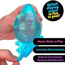 1 pieza Schylling NeeDoh Dream Drop - Juguete suave y sensorial para apretar con una textura suave y soñadora, para regalos de fiesta, festividades y Año Nuevo - Multicolor - Ver 8
