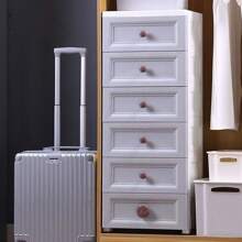 7/6/5/4/3-Layer Drawer Style Storage Cabinet, Large Capacity, Simple Decoration, Easy Installation, Suitable For Home, Living Room, Dining Room, Bedroom, Bathroom, Kitchen - Can Be Used To Organize Clothes, Cosmetics, Jewelry, Bags, Snacks