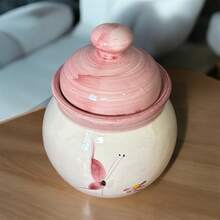 1.1 Litre Ball Jar For Food Storage - Pink - View 2
