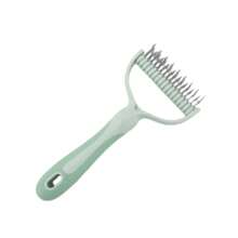 Cat Brush Cat Fur Knot Cutter Pets Hair Removal Comb Dog Grooming Shedding Tools Double Sided Stainless Brush Pet Products
