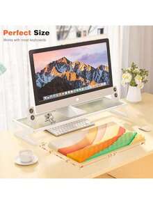 Reposamuñecas para teclado, soporte ergonómico y cómodo para escritorio y hogar - Vistoso - Ver 6