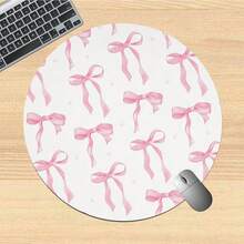 1 Peça Tapete de Mouse Fofo, Tapete de Mouse Redondo para Escritório com Base Antiderrapante de Borracha, Tapete de Mouse Portátil Pequeno, Tapete de Mouse de Borracha para Computador Portátil, Adequado para Meninas e Meninos, para Escritório, Casa, Estudo e Games, 20*20*0,2cm - Multicolorido - Visão 11