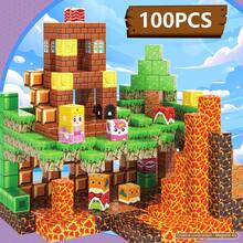 Set de 300 piezas de bloques magnéticos para juego de roles, juguete de aprendizaje interactivo STEM para aventuras creativas, regalo definitivo para niños y fanáticos de juegos interactivos - Multicolor - Ver 16