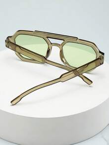 modische Brille - film hijau bingkai hijau - View 2