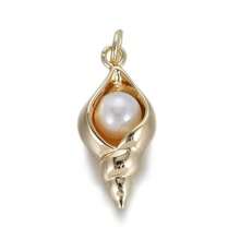 1 件铜微镶嵌锆石时尚高端海洋系列 DIY 吊坠、蘑菇吊坠项链、手链、耳环、珠宝配饰 - 彩色 - 查看 22