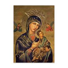 1pc Russian Orthodox Icon Canvas Art Print, "Our Eternal Help" Woman, Modern Home Wall Decor, Waterproof, Office, Bedroom, Restaurant, Bar Wall Art, Frameless, Perfect Gift And Decoration,Aesthetic Room Decor, Bedroom,Waterproof Canvas Wall Art, Artwork Wall Painting For Gift,Kitchen, Dining Room, Living Room, Cafe, Bar, Wall Decor , Home And Dormitory Decoration Gifts Birthday Graduation - Multicolor - View 11