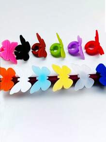 3D Magnetic Reusable Drink Markers, Silicone Butterfly Identifiers, Reusable Cocktail Party Drink Identifiers, Suitable For Weddings, Birthday Parties, Bars, Party Drink Accessories, Fun Party Decorations, Wedding Supplies, Fun Tabletop Decor, Durable Party Accessories