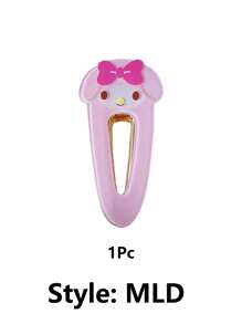 Sanrio 1Pc Hello Kittys Barrettes Cartoon Cute Kuromi Cinnamoroll My Melody Headband Hair Accessories Toys Gifts(Some Parts May Be Random) Back To School
