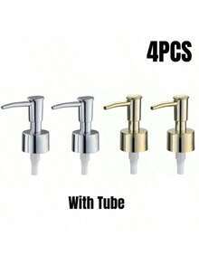 1/2/4 件皂液泵喷嘴头，28 螺纹塑料乳液泵，标准泵盖，液体皂液器浴室配件浴室装饰秋季装饰返校