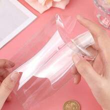 50/20/5件PVC透明枕形礼品盒，透明塑料立方体糖果盒，派对零食盒，独立巧克力炸弹包装盒，可爱透明塑料枕形礼品盒，适用于婚礼，派对，沐浴，糖果礼品，零食礼品盒，生日派对礼品盒，透明包装盒，派对礼物 - 彩色 - 查看 13