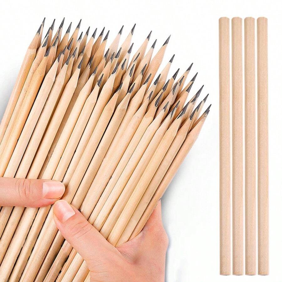 原木鉛筆 HB 學生用 六角三角桿 易削不易斷芯 寫作素描筆 學用品 文具用品 學習文具 節日禮物 開學季