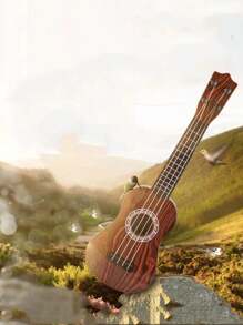 Ukulele in grado di suonare come una chitarra, giocattolo musicale per l'educazione precoce dei bambini, regalo per compleanni e festività