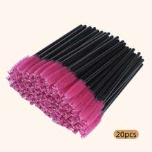 1pc/20pcs/50pcs/100pcs/200pcs/300pcs/400pcs/450pcs Disposable Eyelash Brush, Suitable For Eyelash Extension, Eyebrow And Makeup