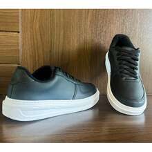 Men's Casual Sneaker Sport Thin, Light And Comfortable, Everyday - màu đen - Xem 3
