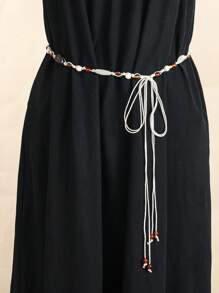 1pc Waist Belt For Dress, Knot Decor Versatile Fashion Waist Cincher Fall, Autumn, Halloween