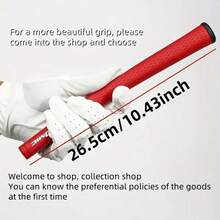 10pcs Golf Grip, New Swinger Grip - Square Sticky 2.3 - Red - View 2