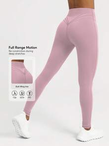 Sodalemon Women Seamless Yoga Pants Fitness Leggings Butt Lifting Sports Tight Trousers Tights