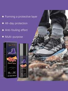 100ml Shoe Waterproof & Stain Repellent Spray, Cleans Dust & Dirt, Water Resistant Shoe Care Spray, Random Old/New Version - Multicolor - View 8
