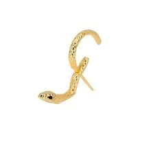1 par de pendientes únicos diseñados con serpiente de cobre, con múltiples estilos de uso, pendientes de moda minimalistas para mujeres
