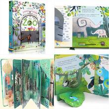 Lachilly Usborne Peep Inside Children's Books: Garden, Animal Homes, Dinosaurs & Farm /Nature Themes, Lift-The-Flap Educational Board Books For Kids, Preschool Children Early Interactive Learning Books - Multicolor - View 6