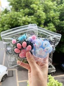 柔软硅胶猫爪挤压减压玩具 慢回弹可爱腻子质感 网红同款 柔软释压小玩具 复活节装饰迷你礼物 - 多色可愛貓爪(不發光) - 查看 18