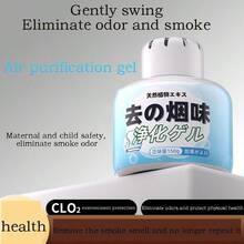 1/2/3PCS 烟雾异味净化器，汽车香氛净化器，吸烟分解异味净化器，空气除霉魔盒，除味清洁剂，适用于厕所、浴室、卧室、汽车等 - 白色 - 查看 4