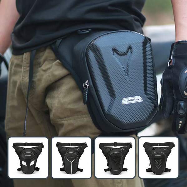 1 Stück Motorrad Reit-/Wanderrucksack, Lauftasche, Oberschenkeltasche, Umhängetasche, Outdoor-Sport Reisebote, Schultergurttasche, Hüfttasche