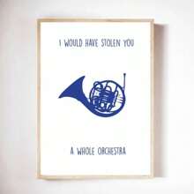 cartellone minimalista blu della serie TV "How I Met Your Mother" con ombrello giallo, opera d'arte su tela per decorazione della casa e del soggiorno, con opzione di cornice