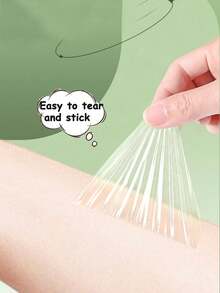 Oberschenkel Reibschutz, unsichtbare durchsichtige Anti-Reibungs Oberschenkel Bänder, transparente wasserfeste Aufkleber, wasserdicht und atmungsaktiv, Wundabdeckung, für Männer und Frauen, kann in der Dusche verwendet werden, Gürtel, Aufkleber - Verschiedenfarbig - Übersicht 4