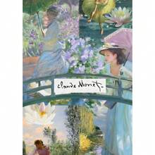 1 pièce Affiche murale d'art moderne de Claude Monet avec des fleurs sauvages. Impression pour la décoration de la maison, de la chambre à coucher, du bar. Cadeau décoratif optionnel avec cadre.